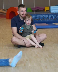Een avontuur vol geluk tussen vader en zoon.